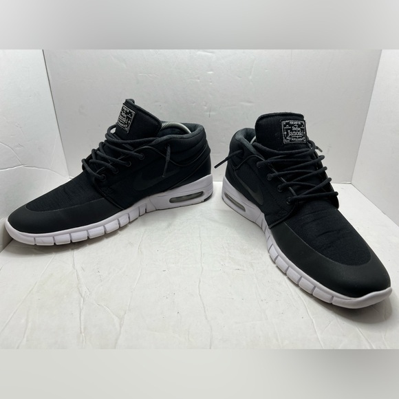 Nike SB Stefan Janoski Max 807507-001 Black Anthracite Shoes Sneakers Size 9.5 - Picture 3 of 11